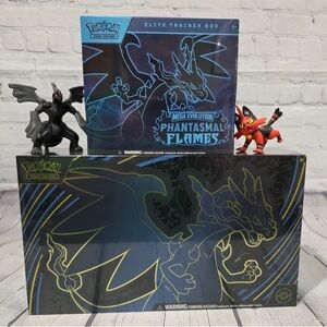 Pokemon Phantasmal Flames Elite Trainer Box - Black and Blue